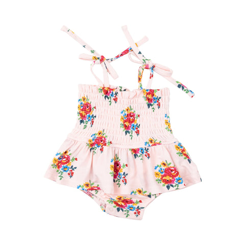 AD Smocked Bubble w/ Skirt