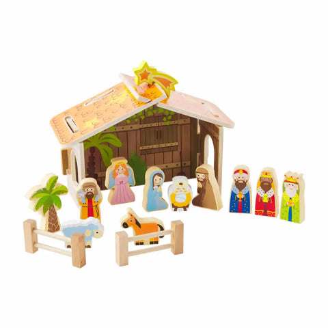 Nativity Wood Set