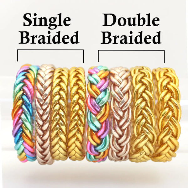 Mantra Braided Bangles