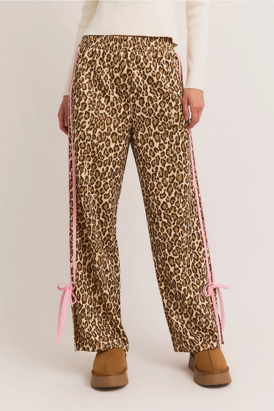 Chelsea Leopard Track Pant