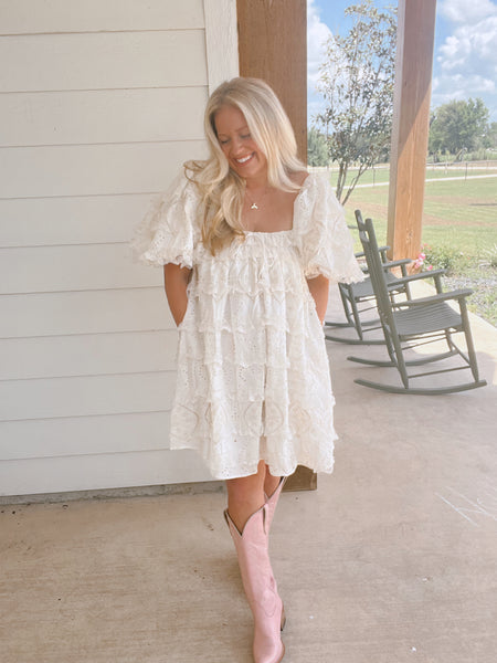 Skylar Eyelet Dress