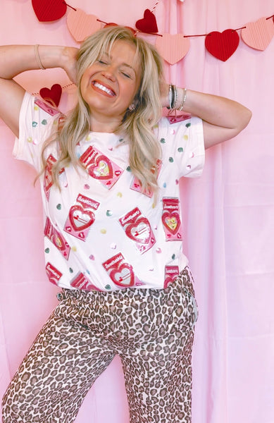 Sweetheart Boxes Tee - Queen of Sparkles