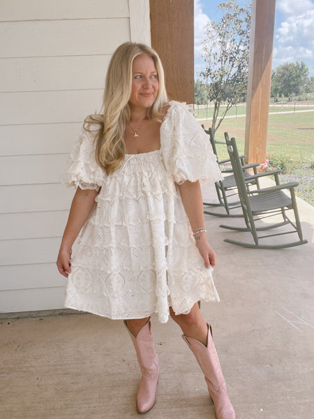 Skylar Eyelet Dress