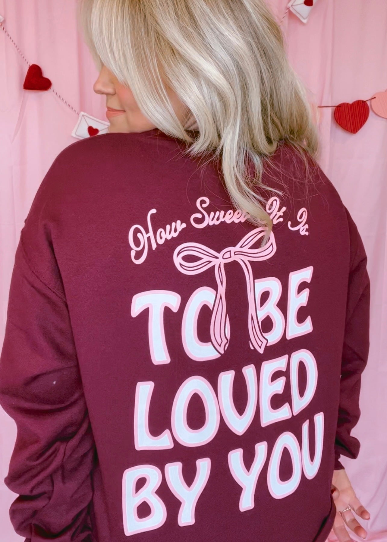 So this is LOVE Sweatshirt