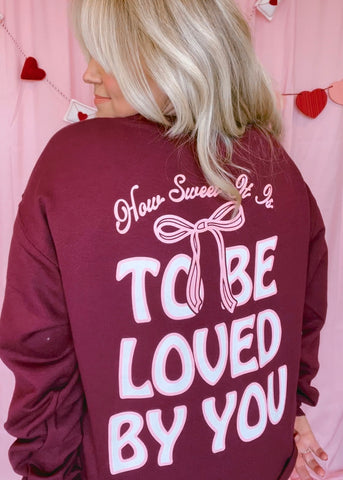 So this is LOVE Sweatshirt