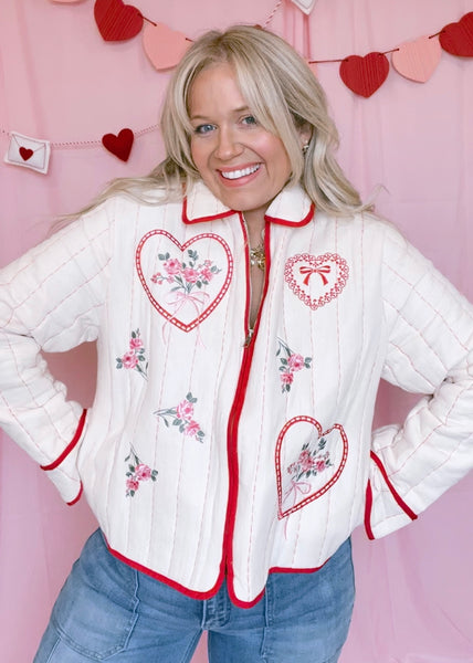 Shabby Chic Quilted Jackets