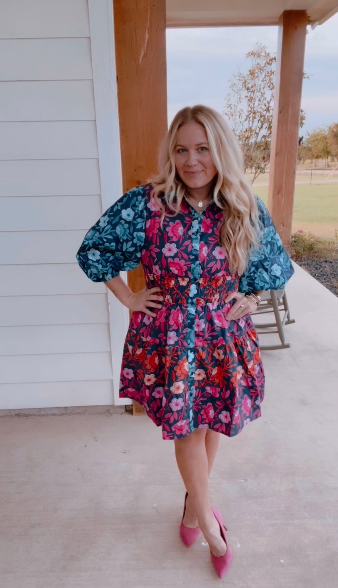 Samantha Floral Dress