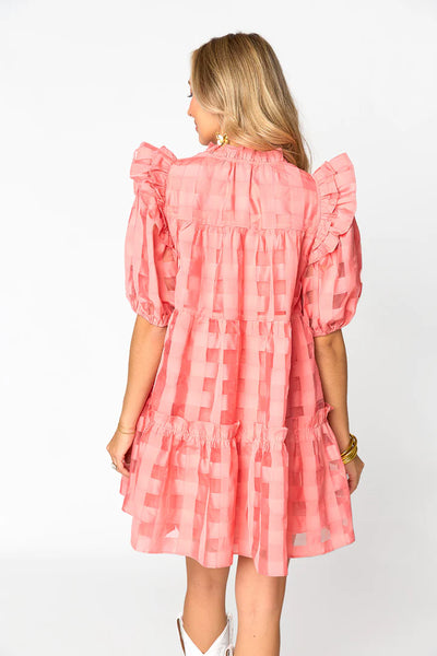 BuddyLove Ensley Coral Dress