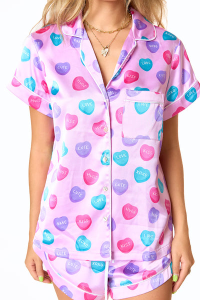 BuddyLove Aurora Sweet Hearts Pajama Set
