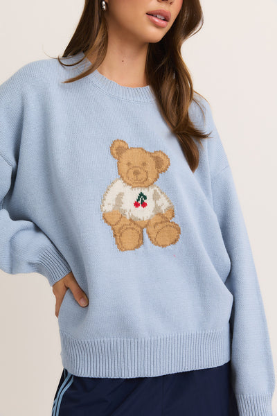 Teddy Cherry Sweater