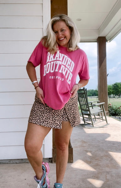 Leopard Active Skort