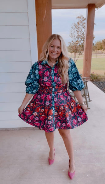 Samantha Floral Dress