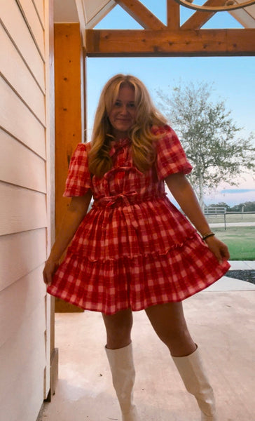 Courtney Plaid Dress