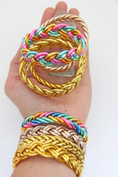 Mantra Braided Bangles