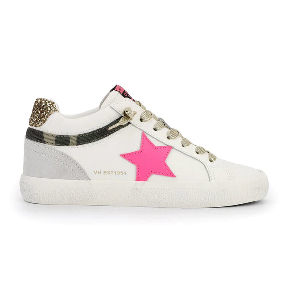 Bounce Pink/Camo Low Top Sneaker