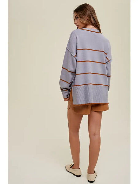Adriana Striped Sweater