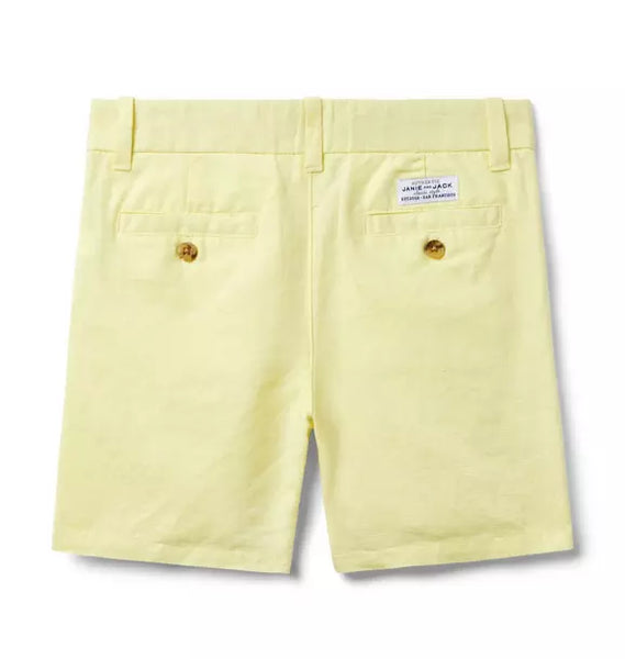 Janie and Jack Linen Short