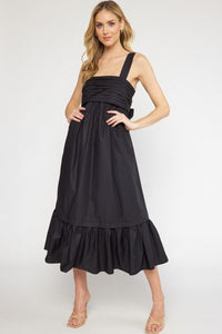 Tiffany Black Mid Dress