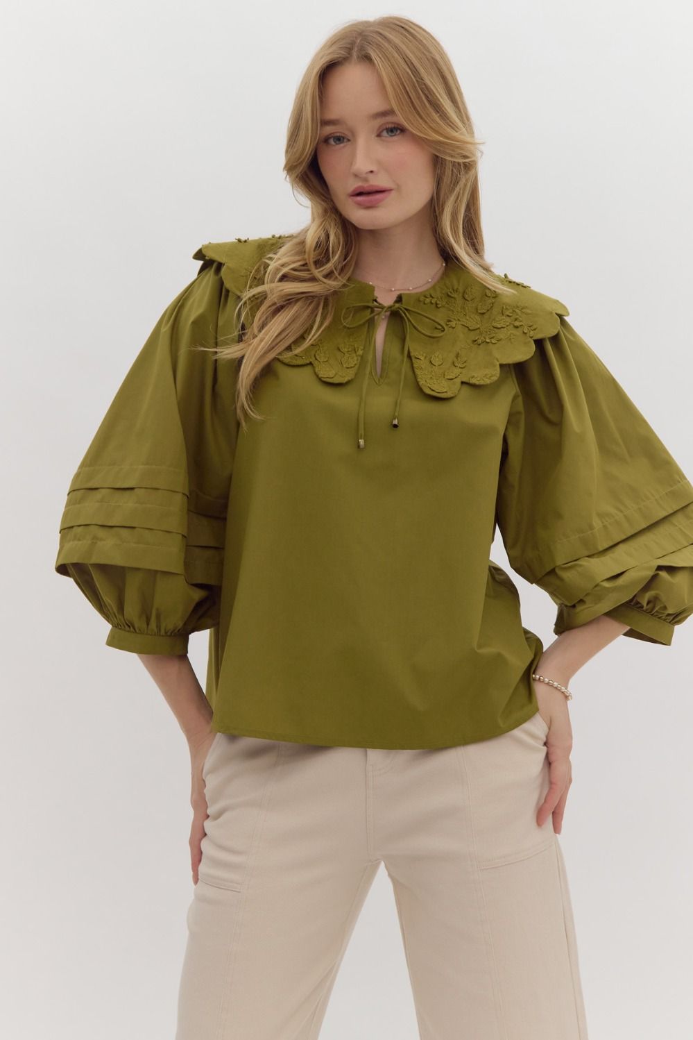 Jane Collar Top