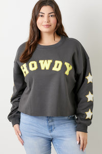 Plus Howdy Pullover