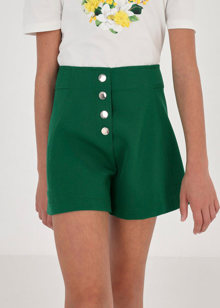 Mayoral Tween Emerald Shorts