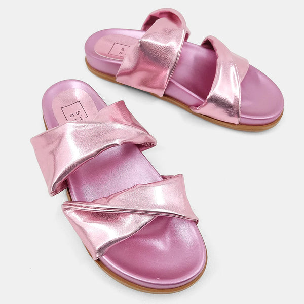 Cayena Metallic Pink Sandal