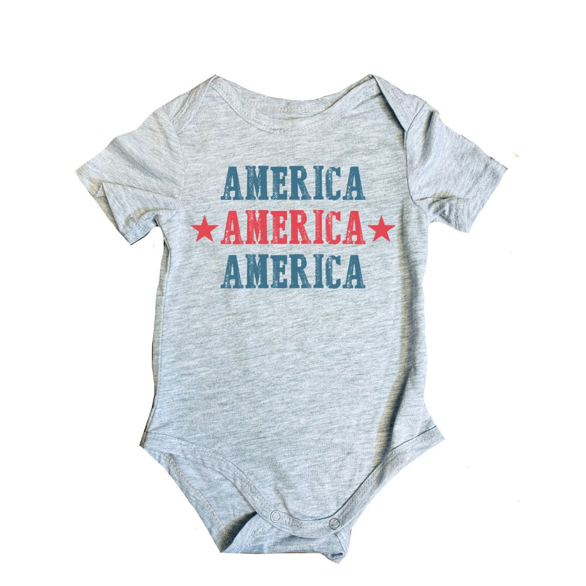 Baby America Grey Onesie