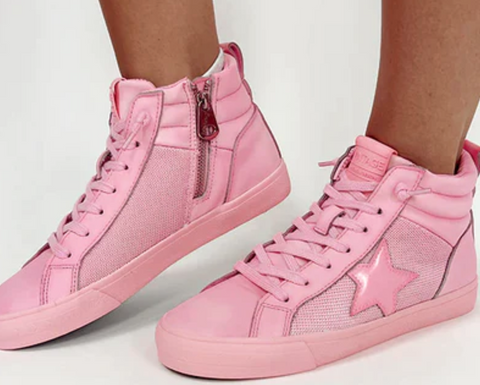 Kids Dip Dye Pink VH Sneakers