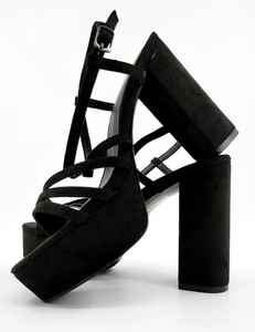 Goldie Black Heels