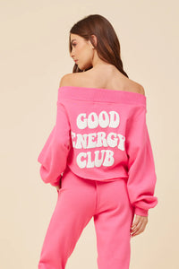 VH Good Energy OTS Sweatshirt