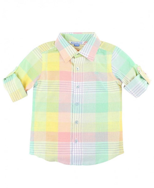 RuggedButts Rainbow Plaid Shirt