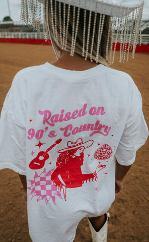 Raised on 90's Country Tee